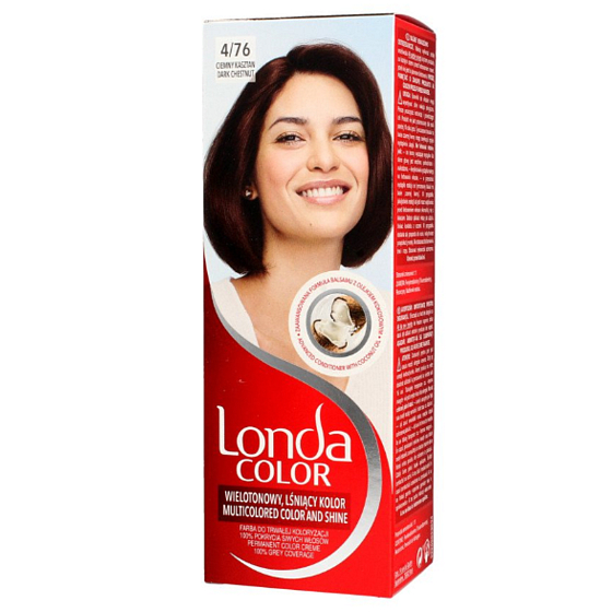 Londa Color Hair Dye 4/76 Dark Chestnut