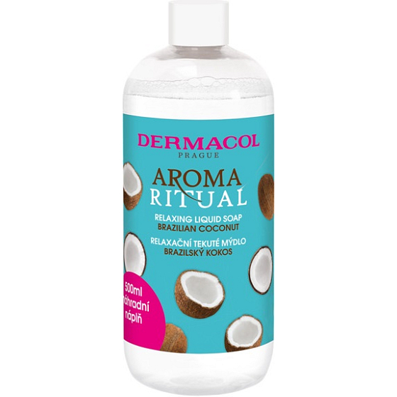 Dermacol Aroma Ritual Brazilian Coconut Liquid Hand Soap Refill 500 ml