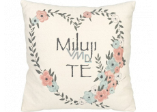 Albi Humorný polštář velký Miluji tě 36 x 30 cm