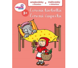Ditipo Colouring book with rhymes Little Red Riding Hood 16 pages A4 215 x 275 mm age 3+