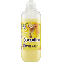 Coccolino fabric softener Happy Yellow 39 washes, 975 ml