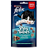 Felix Play Tubes fish and shrimp, meat delicacy for adult cats 50 g