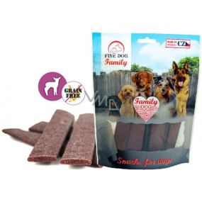 Fine Dog Family lamb strip natural meat treat for dogs 200 g