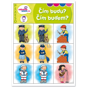 Ditipo Pexeso for little ones What I will be for children, 10 pairs of pictures, age 3+