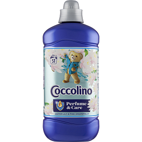 Coccolino fabric conditioner Water Lily & Pink Grapefruit 51 washes, 1275 ml