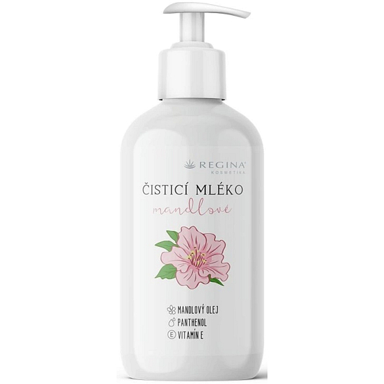Regina Mandlové Cleansing Facial Milk Pump 200 ml