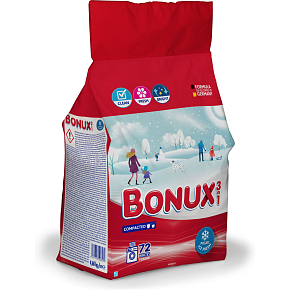 Bonux Laundry Powder White Polar Ice Fresh, 4.68 kg, 72 doses