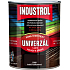 Industrol S2013 universal glossy top coat for metal and wood, 2880 chestnut brown, 600 ml