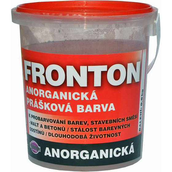 Fronton powdered color for construction mixtures of mortars and concretes, 0271 brown chestnut, 800 g