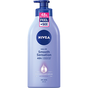Nivea Smooth Sensation Cream Body Milk, 625 ml