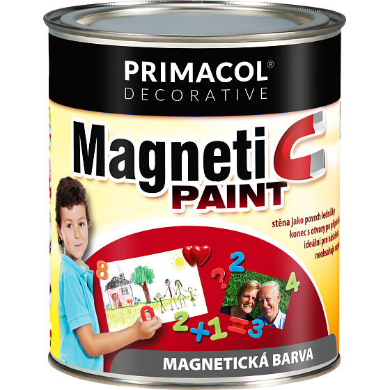 Primacol Decorative Magnetic Paint Dark Grey, 750 ml