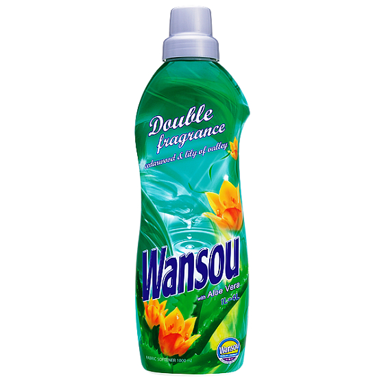 Wansou Double Fragrance Aloe Vera fabric softener concentrated 2 l = 8 l
