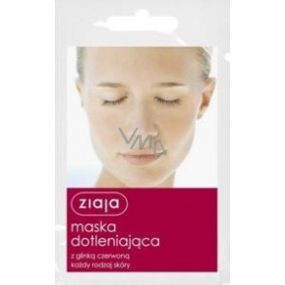 Ziaja Red clay oxygenating face mask all skin types 7 ml