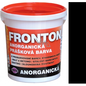 Fronton Inorganic powder paint Black for outdoor and indoor use 800 g