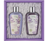 Bohemia Gifts Lavender shower gel 250 ml + hair shampoo 250 ml, cosmetic set