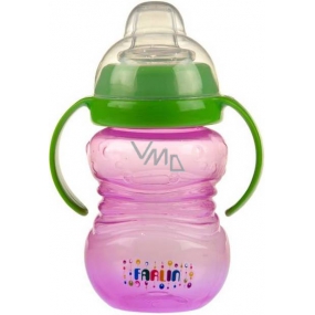 Baby Farlin Non-flowing mug with soft drink 280 ml BF-190