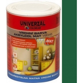 Colorlak Akrylcol Mat V2045 water-based matt topcoat Green medium 0.6 l