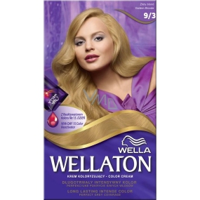 Wella Wellaton cream hair color 9/3 Golden blond