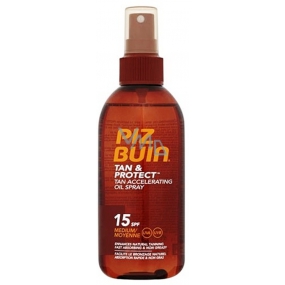 Piz Buin Tan & Protect SPF15 protective oil accelerating the tanning process 150 ml spray