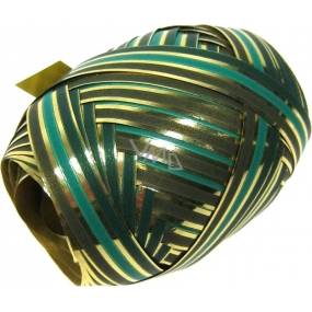 Nekupto Ball of Luxury Gold Green Stripe 10 m