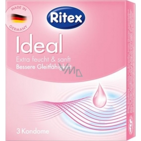Ritex Ideal condom extra moistened 3 pieces