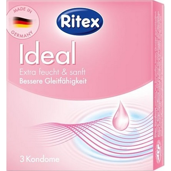 Ritex Ideal condom extra moistened 3 pieces