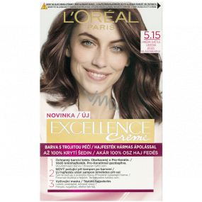 Loreal Paris Excellence Creme hair color 5.15 Light ice brown