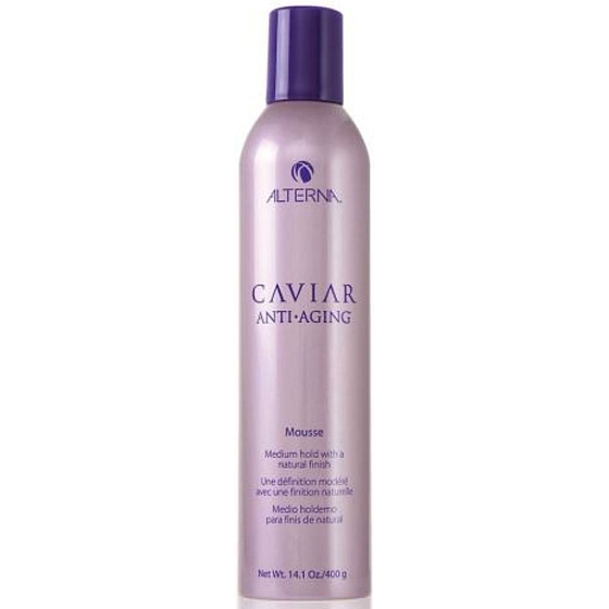 Alterna Caviar Volume Amplifying Mousse concentrated caviar foam providing volume, structure, posture, hair shape 400 ml