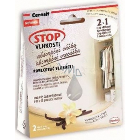 Ceresit Stop moisture Vanilla fragrance moisture absorber for small spaces 2 x 50 g