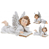 Angel ceramic wings glitter mix 21 x 14 cm 1 piece