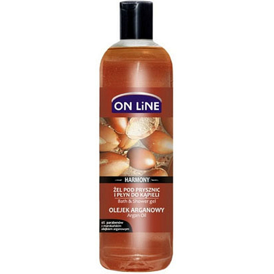 On Line Harmony Argan Oil shower gel and bath foam 500 ml