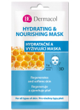 Dermacol Hydrating & Nourishing Mask textile 3D hydrating and nourishing mask 15 ml