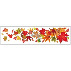 Window foil without glue strip with autumn leaves 59 x 15 cm No.1