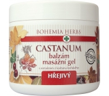 Bohemia Gifts Castanum Horse chestnut extract warming massage gel 600 ml