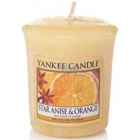 Yankee Candle Star Anise & Orange - Anise & Orange Votive Candle 49 g
