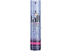 Taft 7 Days Anti-Frizz pro účes bez krepatění extra silná fixace 3 lak na vlasy 250 ml