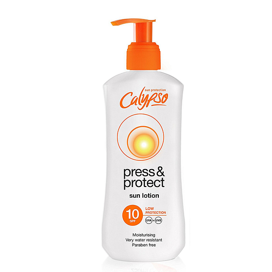 Calypso Press & Protect SPF10 Sun Lotion 200 ml