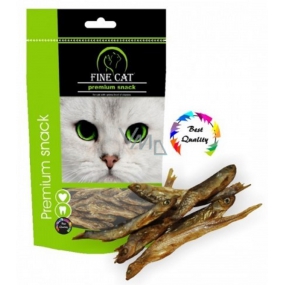 Fine Cat Premium Snack dried fish - tasty natural treats for cats of all races 35 g