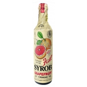 Kitl Syrob Bio Grapefruit with pulp syrup for homemade lemonade 500 ml