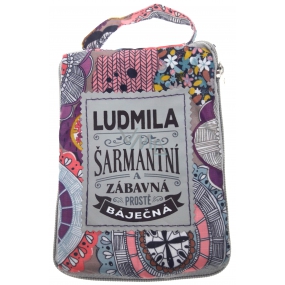 Albi Folding zippered bag for a handbag named Ludmila 42 x 41 x 11 cm
