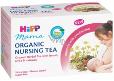 Hipp Mama Organic herbal tea for nursing mothers with fennel, anise and cumin bags 20 x 1.5 g