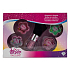Dream Dazzlers Glittering Powders 4 pieces + brush, cosmetic set for children