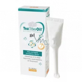 Dr. Muller Tea Tree Oil gel for intimate hygiene of a woman antibacterial treatment 7 x 7.5 ml