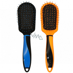 Abella hair brush oval metallic different colors 1 piece