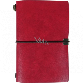 Albi Diary 2021 weekly luxury Red 17.8 x 12 x 1.5 cm