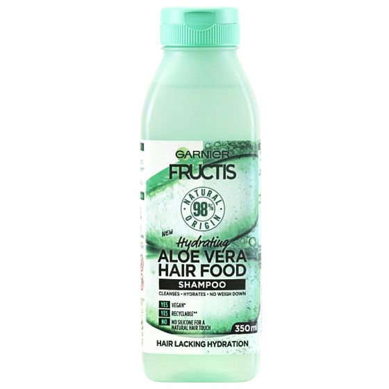 Garnier Fructis Hydrating Aloe Vera Hair Food moisturizing shampoo for normal and dry hair 350 ml