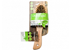Donegal Nature Gif Eco Hair brush wooden natural bristles 22 cm, diameter 6.3 cm Igly