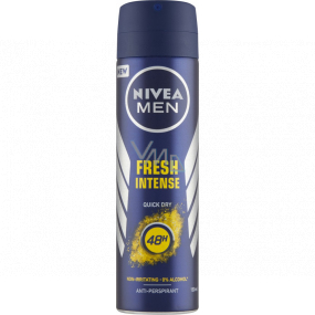 Nivea Men Fresh Intense 48h antiperspirant deodorant spray for men 150 ml