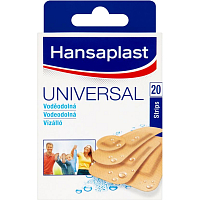 Hansaplast Universal waterproof plaster, 20 pcs