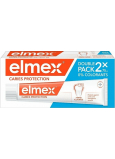 Elmex Caries Protection fluoride toothpaste with aminfluoride 2 x 75 ml, duopack